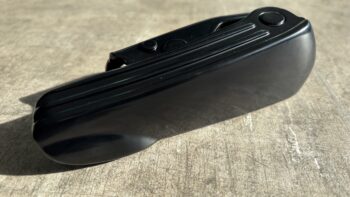 Fußrasten-Set Schwarz Glänzend Vespa GTS & GTV 125 / 250 / 300 / 310