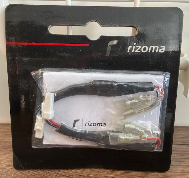 Verkabelung mit Widerstands-Kit für Rizoma Blinker